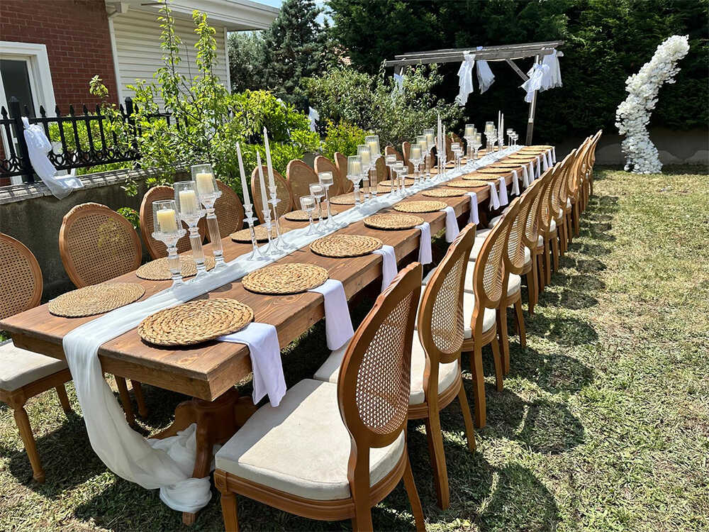 Ahşap Masa Sandalye Kiralama İstanbul | 2026 Fiyatları ve Süsleme 7/24 Hizmet