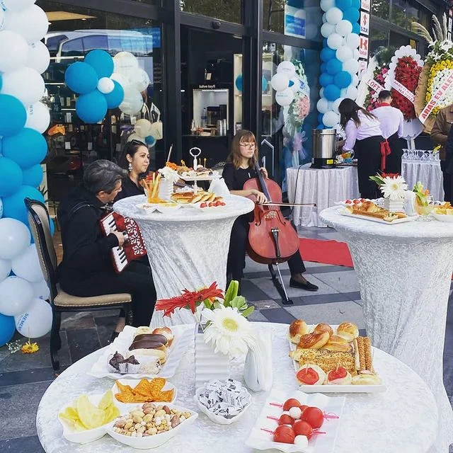 Açılış Kokteyl Organizasyonu Canlı Müzik - Organizasyon Ajans