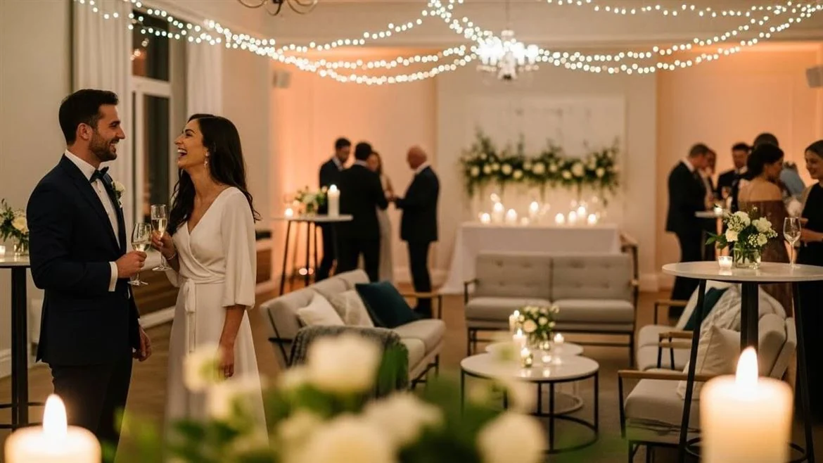 Nikah Sonrası Kokteyl Organizasyonu Salon - Organizasyon Ajans
