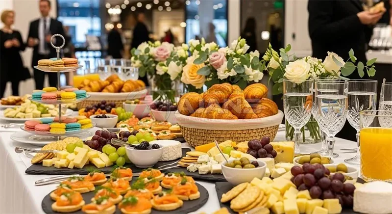 Premium Catering Kokteyl İkram Masası - Organizasyon Ajans