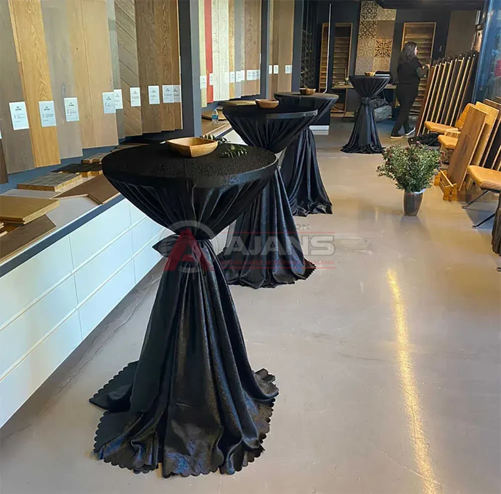 Açık alan bistro masa kiralama hizmeti
