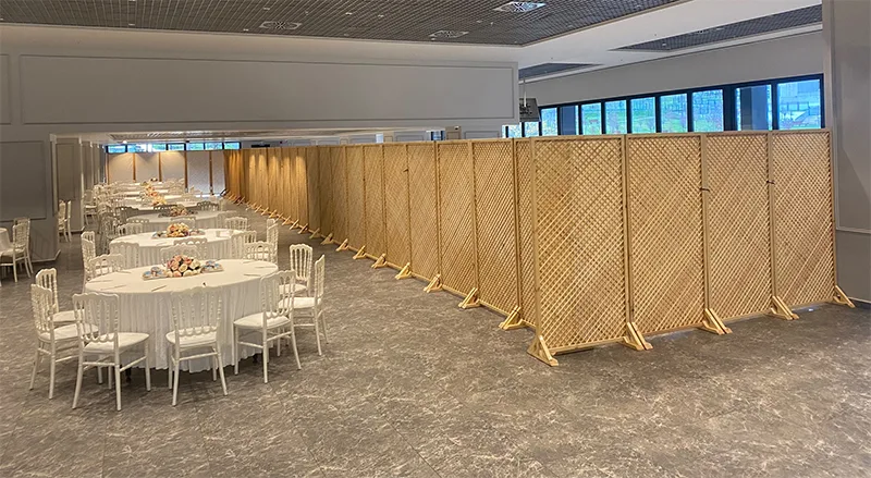 Kiralık paravan organizasyon bölme sistemi görseli - Paravan Kiralama
