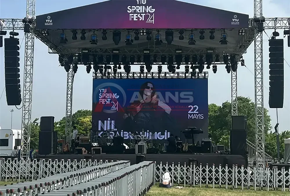 Festival Sahnesi Ses Sistemi Kiralama organizasyon görseli