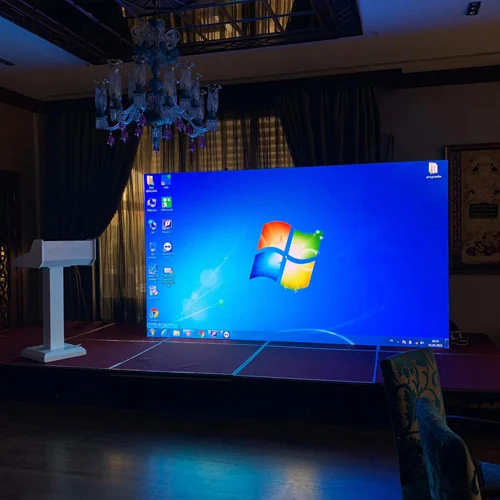 Düğün, açılış ve kurumsal organizasyonlar için LED ekran ve görüntü sistemi kiralama